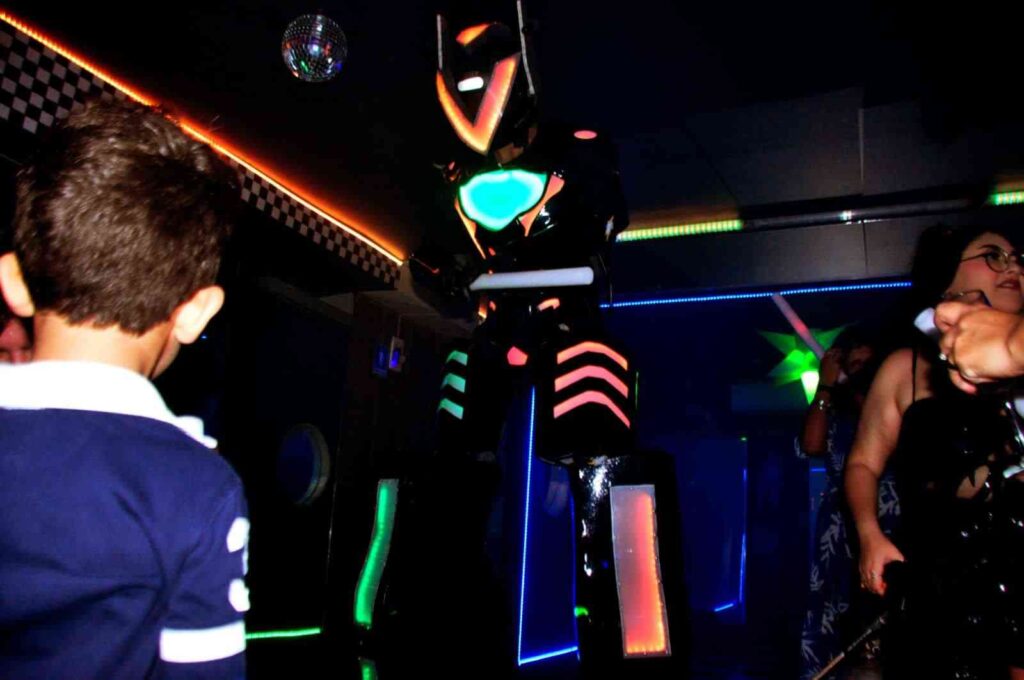 Robo de Led para festa de 15 anos